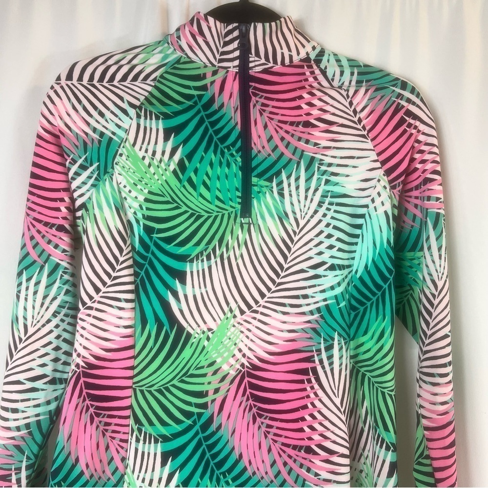 Tommy Bahama Golf Long Sleeve dress
Zip Up Neck Colorful Leaf Print Dress S - Picture 5 of 15